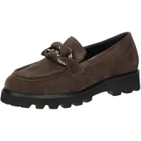 Sioux Sandales pour femmes, modèle Meredira-727-H, couleur marron foncé, taille 7