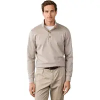 Hackett Hm5800154 Sweatshirt Beige L Homme