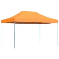 vidaXL Tente de réception pliable Pop-Up Orange 440x292x315 cm