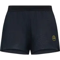 La Sportiva Short Pure 3' M - Short de course léger pour homme, destiné à la course en montagne et au trail - , taille : XL, couleur : K00Y00-Black/Yellow