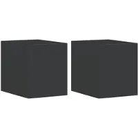 vidaXL Appliques murales extérieur 2 pcs aluminium moulé sous pression