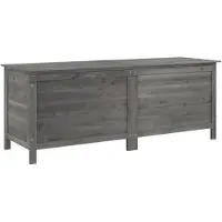 vidaXL Coffre de jardin Anthracite 150x50x56,5 cm Sapin massif