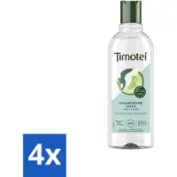 Timotei - Shampooing - Détox - Extrait de concombre - 300 ml - Pack économique - 4 pièces