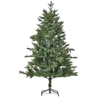 BellaFurn Arbre de Noël artificiel, 150 cm de haut, avec 444 branches. Couleur : vert. Dimensions : 105 x 105 x 150 cm