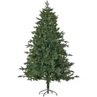 BellaFurn Arbre de Noël artificiel de 180 cm avec un pied stable | Couleur : Vert | Dimensions : 90 x 90 x 180 cm