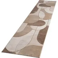 Tapis.fr Tapis Tiana beige 80x300 cm