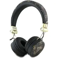 GUESS Casque d'écoute sans fil bluetooth ENC GUBH70E4PTMK (PU 4G Triangle Round Shape) noir