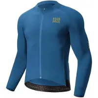 RockBros Veste de vélo YDWT020 Diamond, printemps/automne/hiver, taille XS, couleur bleu