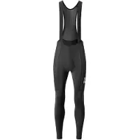 RockBros Pantalon de vélo long avec bretelles et protections, taille L – noir
