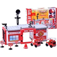 Jokomisiada Jeu de construction « Caserne de pompiers » 59 pièces ZA2443