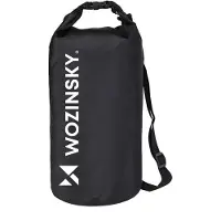 Wozinsky WWK-30 Sac étanche 30 l pour SUP Kayak 500D PVC 0,5 mm Sangle de transport Noir
