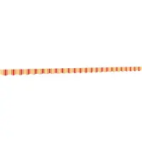 vidaXL Volant de store jaune et orange rayé 6 m