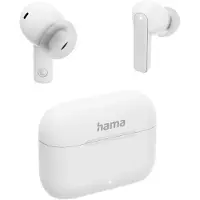 Hama Éct. Bluetooth "Passion Clear II, True Wir. int-aur., ANC, appl., Blanc