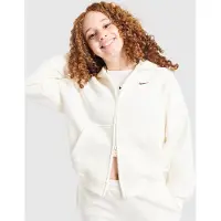 Nike Sweat à capuche zippé Studio Fleece Fille Junior - Crème, Crème