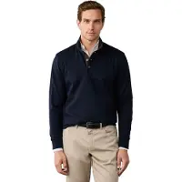 Hackett Hm5800154 Sweatshirt Bleu M Homme