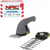 Nac Cisaille sans fil 3.6V, tool de jardin, coupe précise, pelouse et arbustes, système de changement rapide de, design compact et léger.