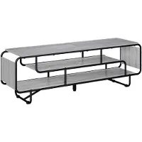 vidaXL Support TV 140 x 36 x 45 cm, imitation bois Sonoma gris