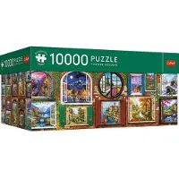 Trefl , "Fenêtres des saisons", puzzle de 10 000 pièces