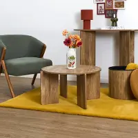 Home Deco Factory Table Basse - - Heritage - Marron - 70 cm