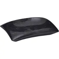 vidaXL Lavabo noir 50x35x10 cm marbre