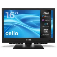 Cello Téléviseur LED intelligent Samsung, écran 16 pouces, système d'exploitation Tizen, avec triple tuner, son de qualité supérieure, Bluetooth, Wi-Fi et accès au magasin d'applications Tizen