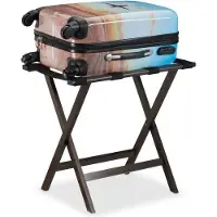 B2X Support de valise pliable marron foncé