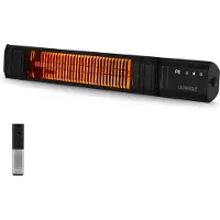 Vonroc Chauffage de terrasse mural Sabatini - 2000 W - Wi-Fi | télécommande incluse