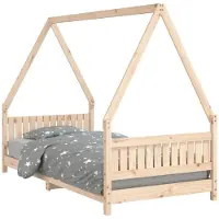vidaXL Lit d'enfant 90x190 cm pin massif