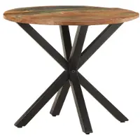 vidaXL Table d'appoint 68x68x56 cm Bois de récupération massif