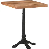 vidaXL Table de bistrot 60x60x76 cm acacia massif