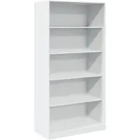 vidaXL Armoire blanche 100x50x200 cm Bois composite