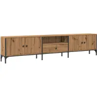 vidaXL Armoire TV avec tiroir Chêne Artisan 200x25x44 cm