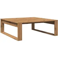 vidaXL Table basse Artisan-Chêne 100x100x35 cm Bois composite