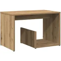 vidaXL Table d'appoint chêne artisanal 59x36x38 cm bois d'ingénierie