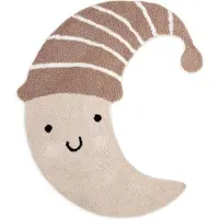 Babys Only Tapis lune Heaven clay/warm linen - 109x90 cm