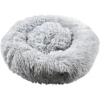 The Concept Factory Coussin Lit Animaux - - Donut - Gris - 50 cm