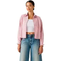 Levi's Chemise à Manches Longues Harlie Cropped