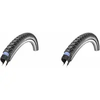 Schwalbe 2 pneus , type à tringle, modèle MARATHON PLUS TOUR, dimensions 28x1,40.