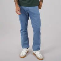 Jack & Jones Homme Chris Original Coupe Détendu Jean Bleu