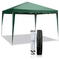 Sonstiges Pavillon de 3 x 3 mètres, imperméable, protection UV 50+, de couleur verte, sans parois