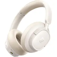 Baseus Casque circum-auriculaire sans fil Bass BH1 NC Lite avec réduction active du bruit (ANC) - blanc (ANC, 80 h, Sans fil), Écouteurs, Blanc