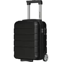 TRVLMORE Valise cabine - 40 x 30 x 20 cm - À placer sous le siège - 24 L - Serrure TSA - 2 roulettes - Noir
