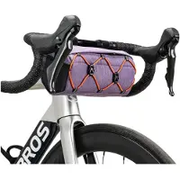 RockBros Sacoche de guidon pour vélo 2,2 l avec bandoulière et réflecteurs Violet