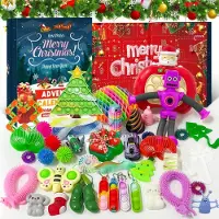 Sonstiges Calendrier de l'Avent 2026 avec 24 surprises de jouets anti-stress pour enfants