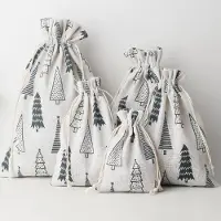 Sonstiges Calendrier de l'Avent avec 25 petits sacs en tissu naturel, dimensions 13x18 cm, avec cordon de serrage