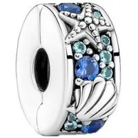 Sonstiges Charm en forme de fleurs de cerisier, d'étoile de mer et de coquillage, clips pour femmes