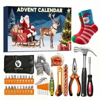 Sonstiges Calendrier de l'Avent pour outils, édition 2026, pour hommes, avec 24 surprises