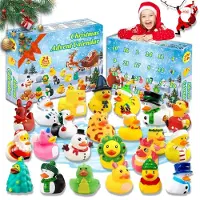 Sonstiges Calendrier de l'Avent 24 canards en plastique, Noël 2026, cadeau pour enfants, PVC