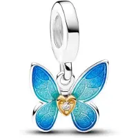 Sonstiges Charm en forme de fleurs de cerisier et de papillon, pour femmes
