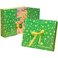 Sonstiges Boîtes calendrier de l'Avent vertes, lot de 25 pièces, à remplir soi-même, pour filles et femmes